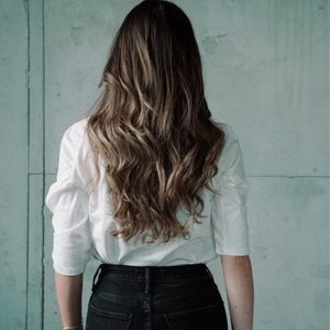 BA&SH Puffed Sleeve Top